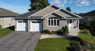 Absolutely a very beautiful & peaceful home backing onto open farm land
